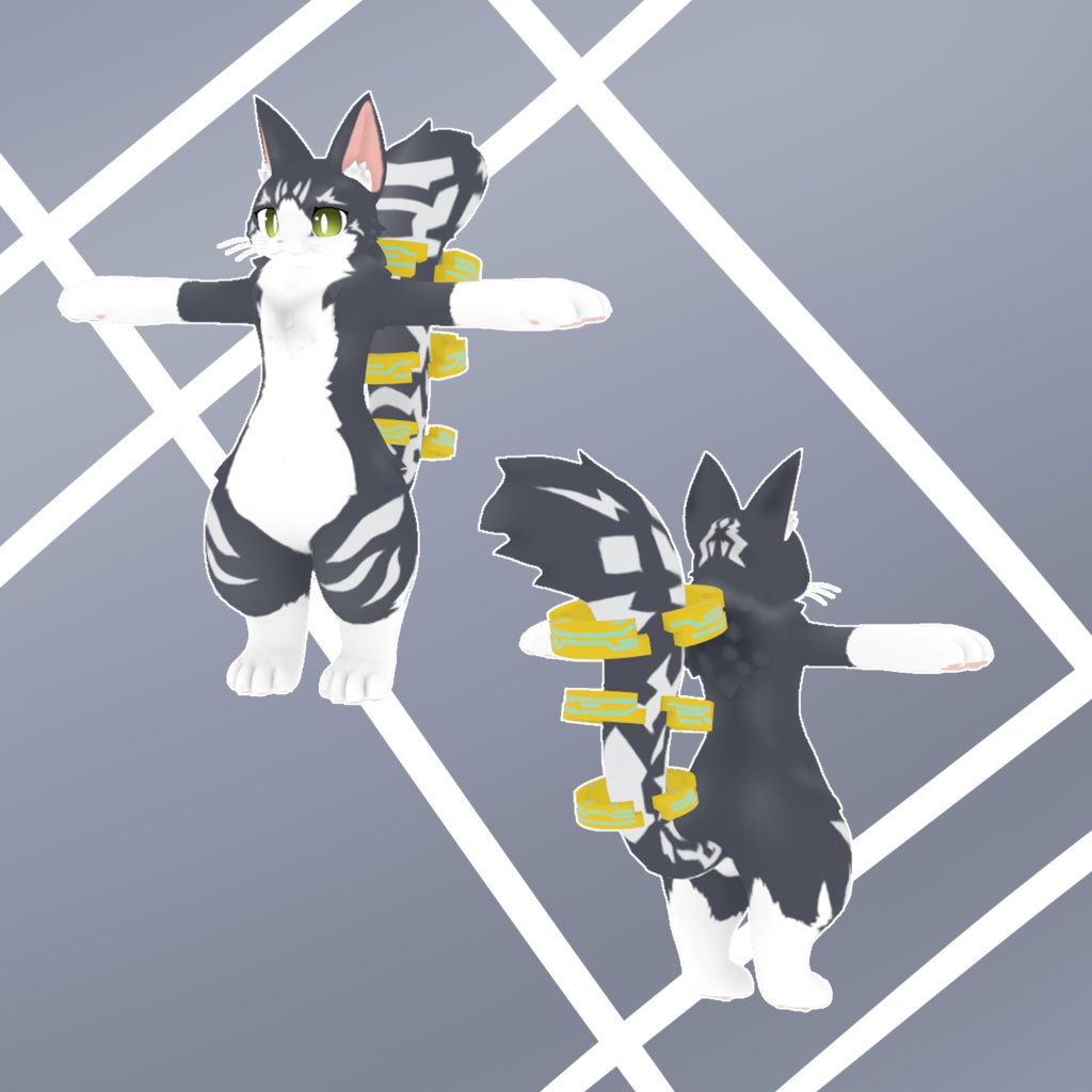 【オリジナル3Dモデル】ジジ(Zizi)