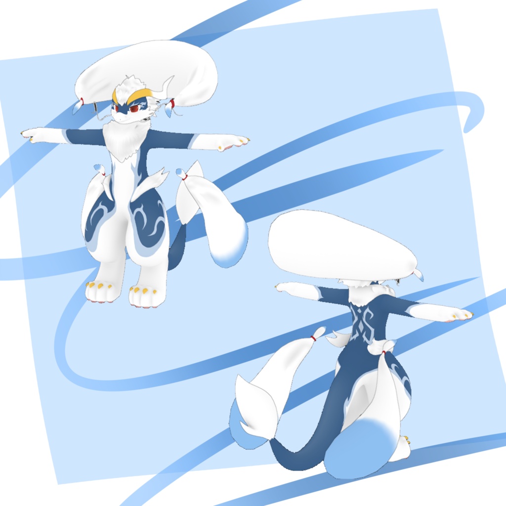 【オリジナル3Dモデル】マニモ (Manimo)