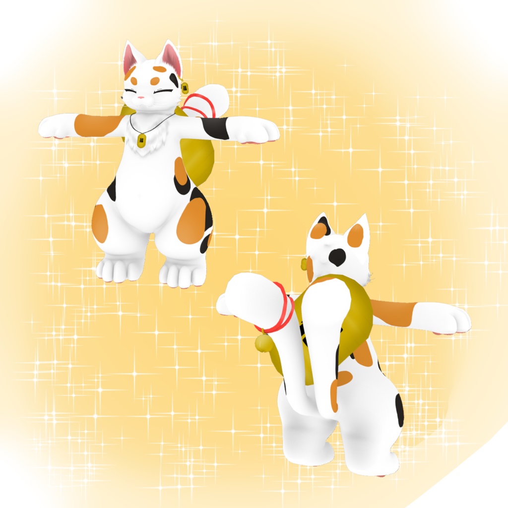 【オリジナル3Dモデル】ベッコ (becco)