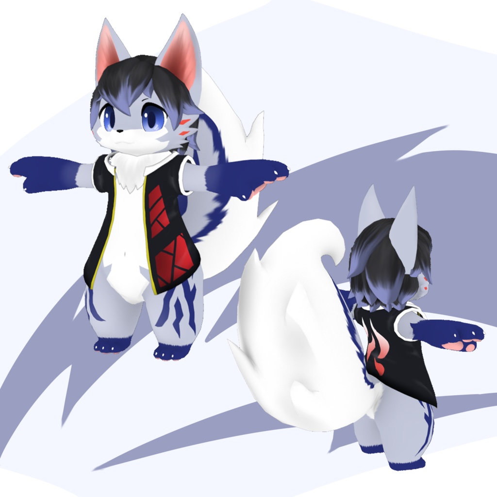 【オリジナル3Dモデル】マット (Matt)