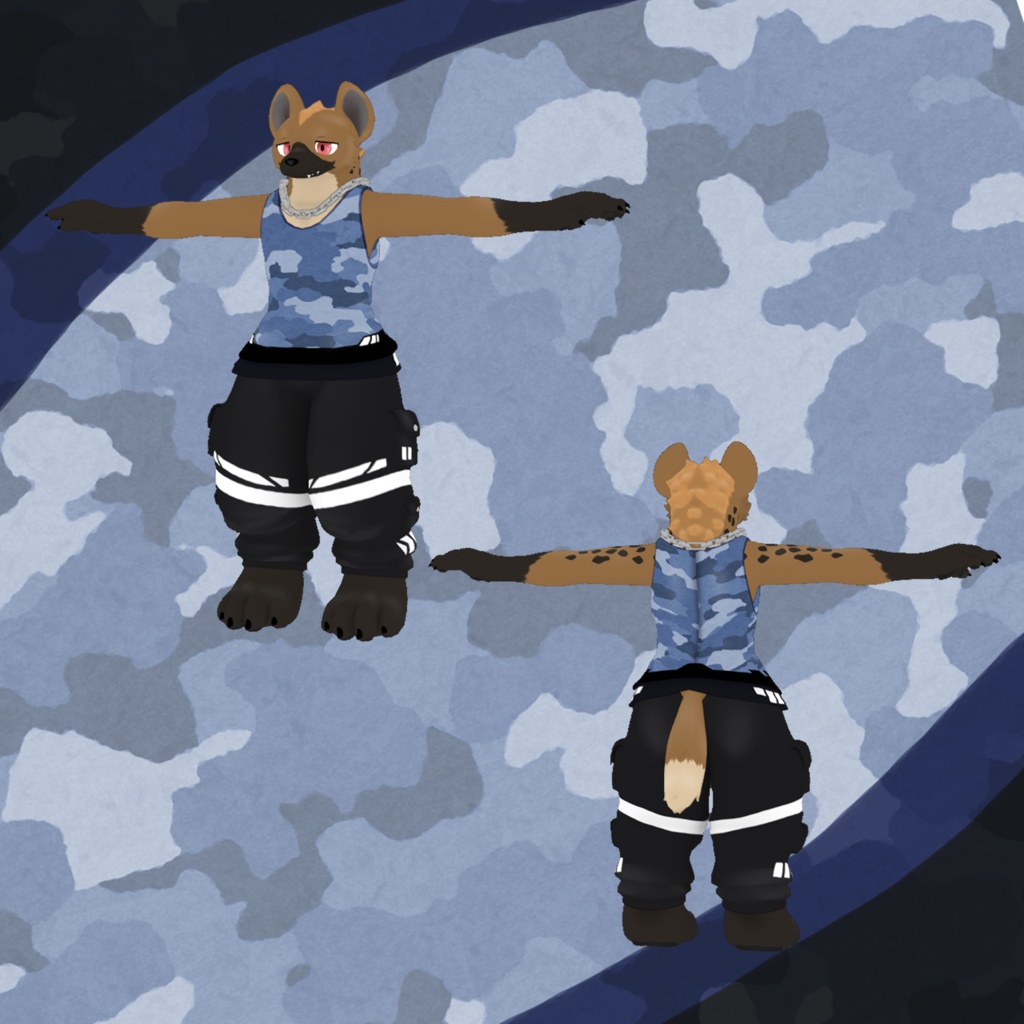 【オリジナル3Dモデル】レレ (Rere)