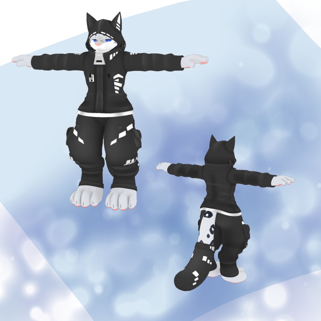 【オリジナル3Dモデル】ユキヤ(Yukiya)