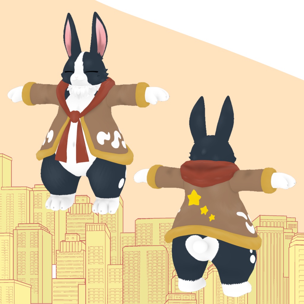 【オリジナル3Dモデル】フェル(Fel)