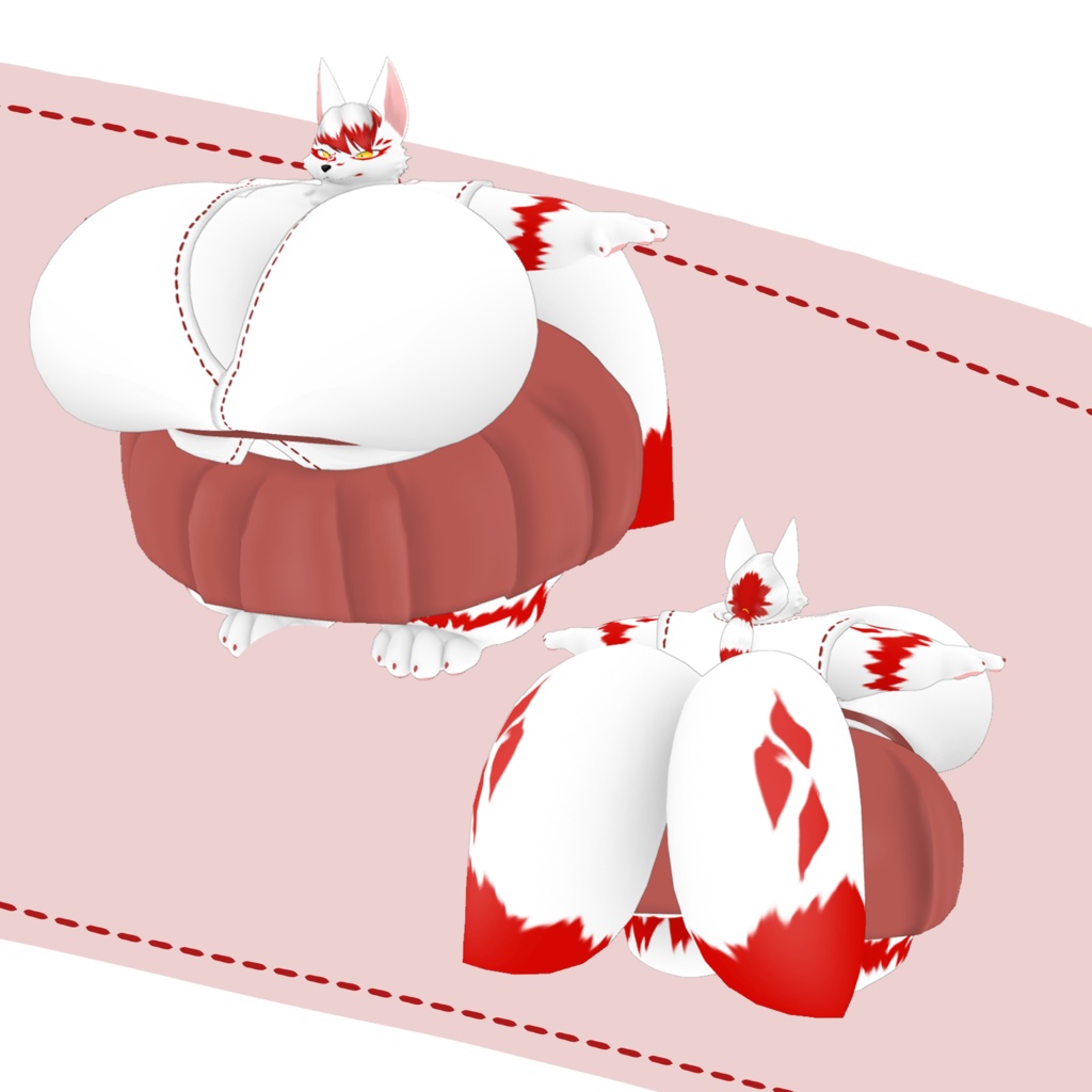 【オリジナル3Dモデル】妖魅(Youmi)