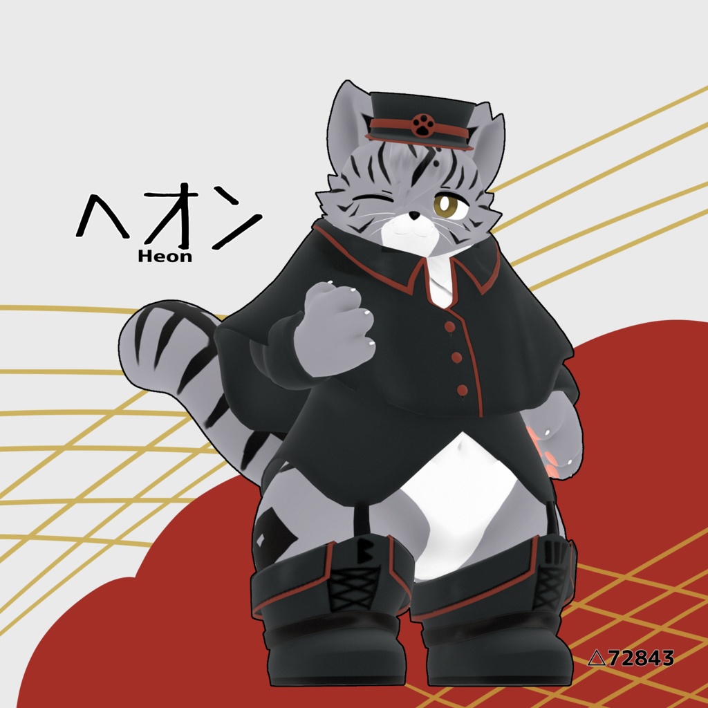 【オリジナル3Dモデル】ヘオン（Heon）