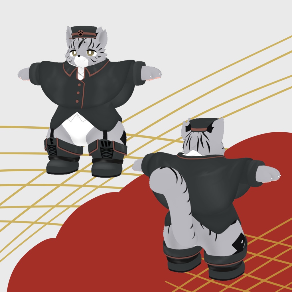 【オリジナル3Dモデル】ヘオン(Heon)