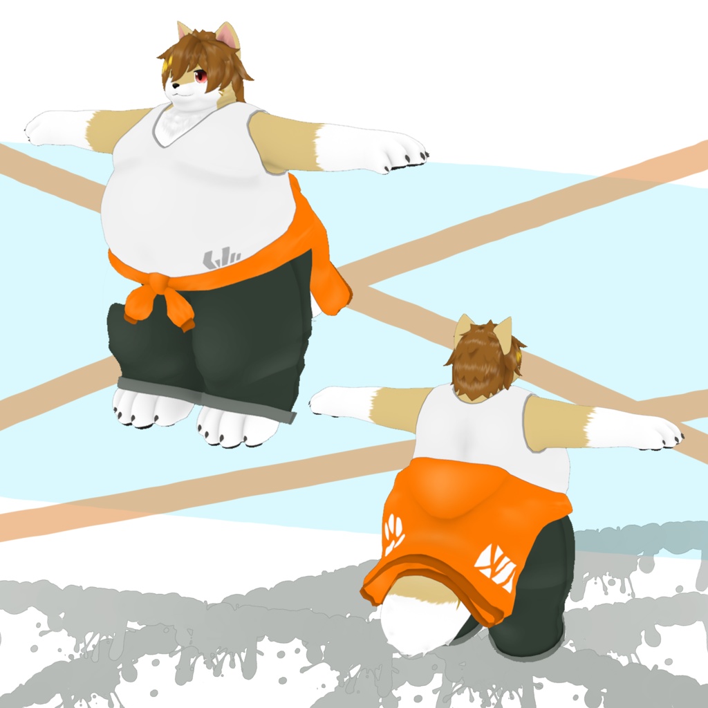 【オリジナル3Dモデル】ロル(Roru)