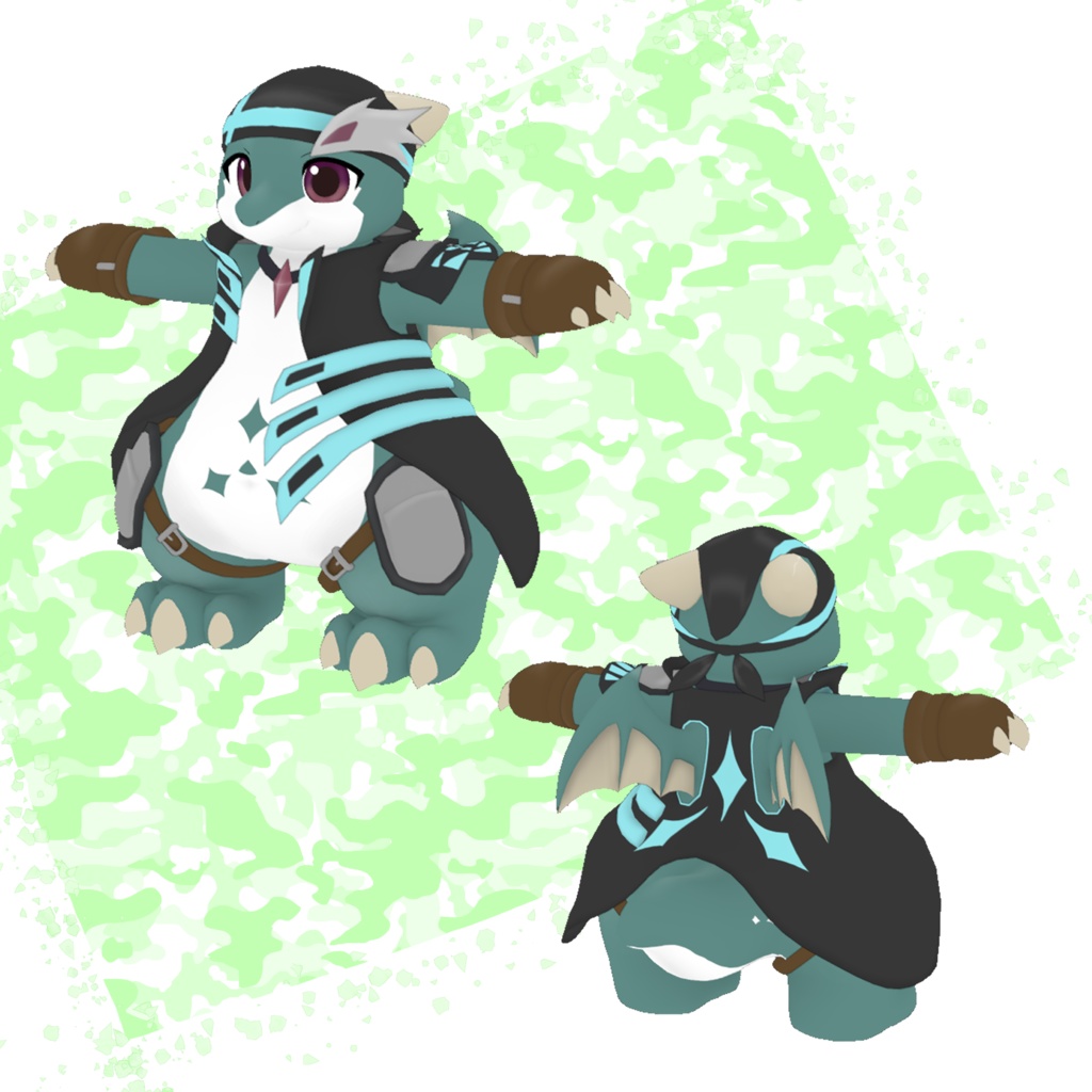 【オリジナル3Dモデル】ルーロ(Rulo)