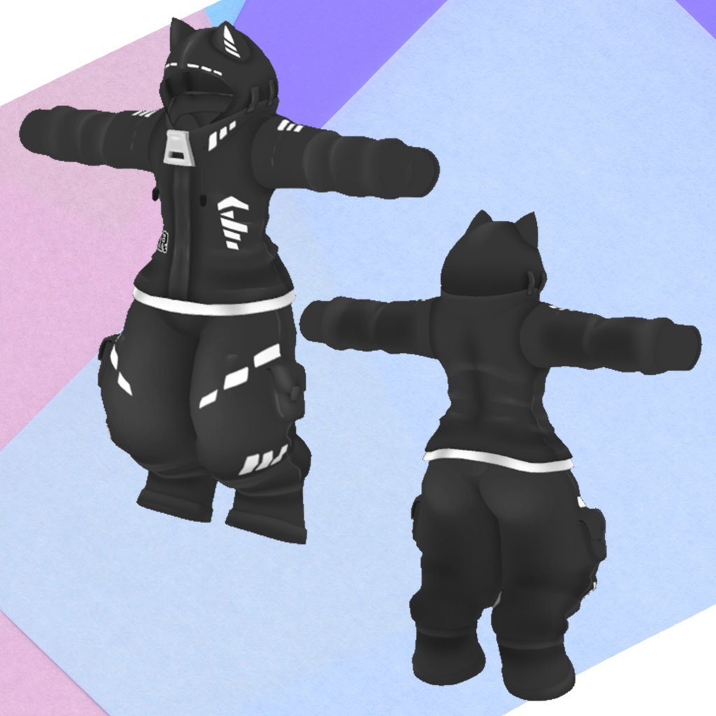 テックウェア風衣装、ルルVer(ルル専用服)