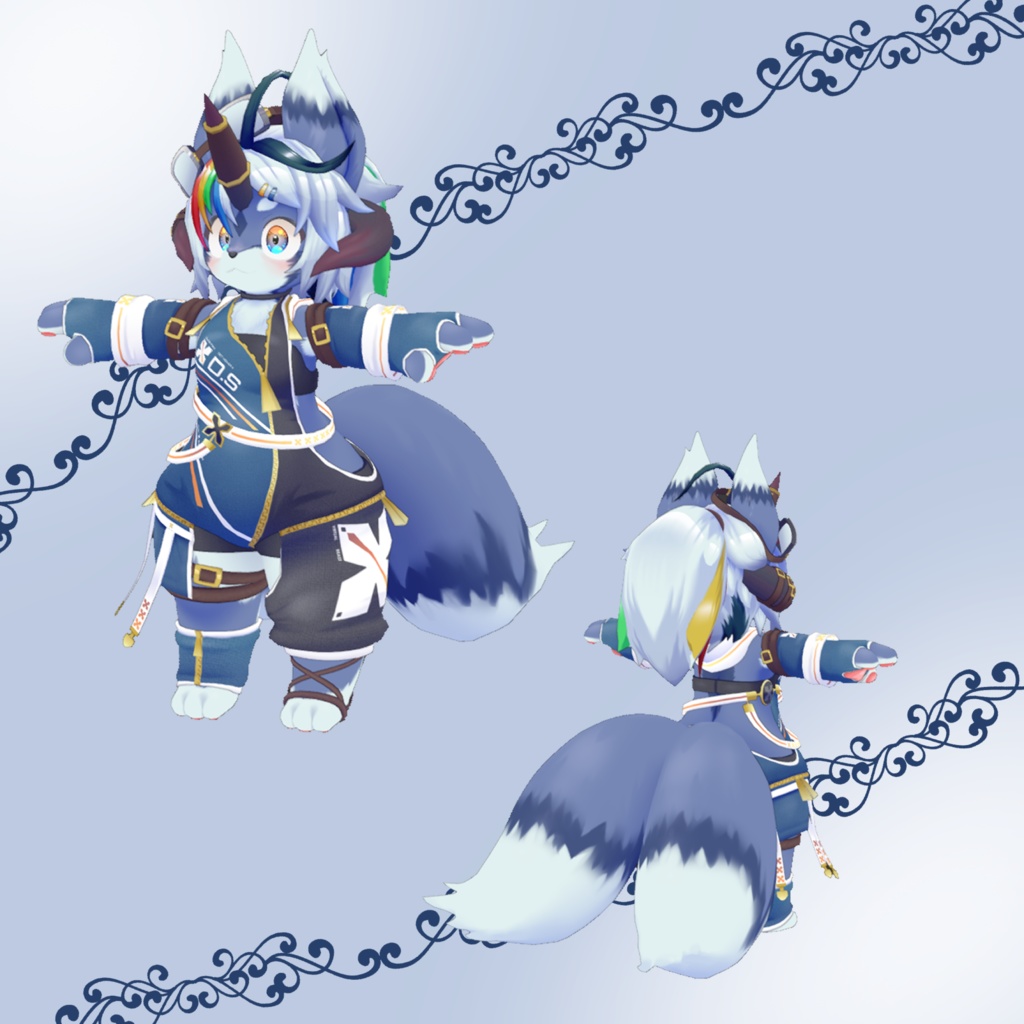 【オリジナル3Dモデル】クロイツ(Kreuz) Design by MASH