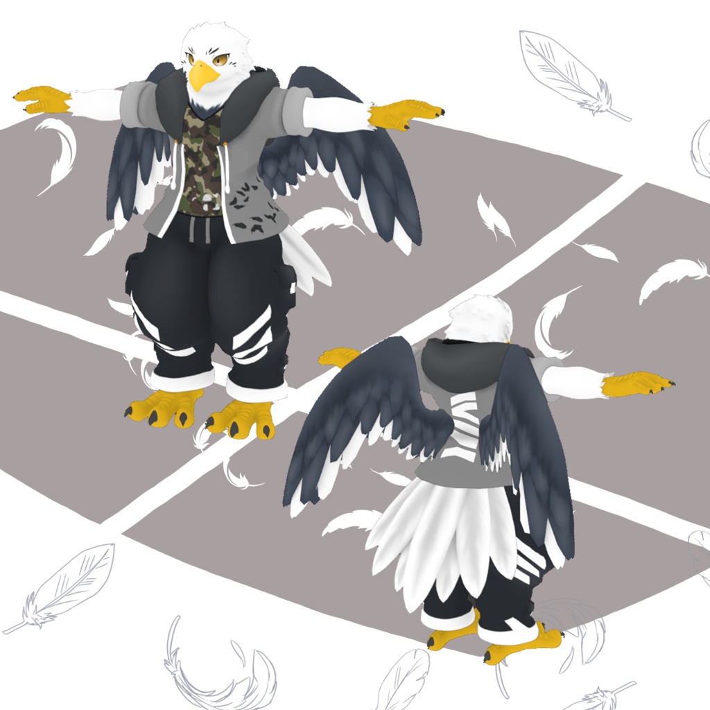 【オリジナル3Dモデル】リリ(Lili)