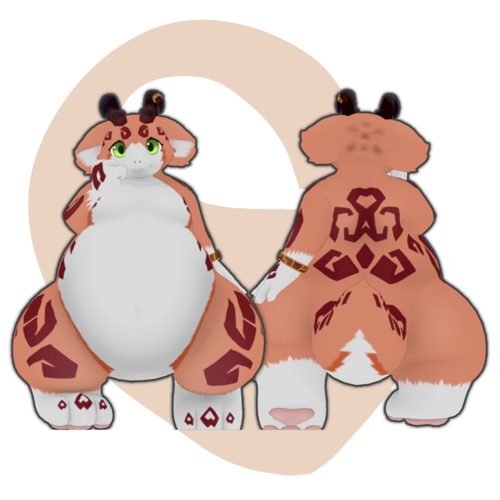 【オリジナル3Dモデル】クラ(Kula)