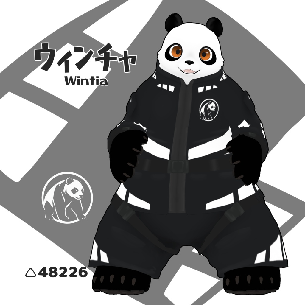【オリジナル3Dモデル】ウィンチャ(Wintia)