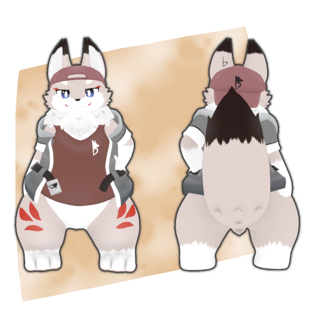 【オリジナル3Dモデル】フラット(Ifの姿)(Flat If Ver)