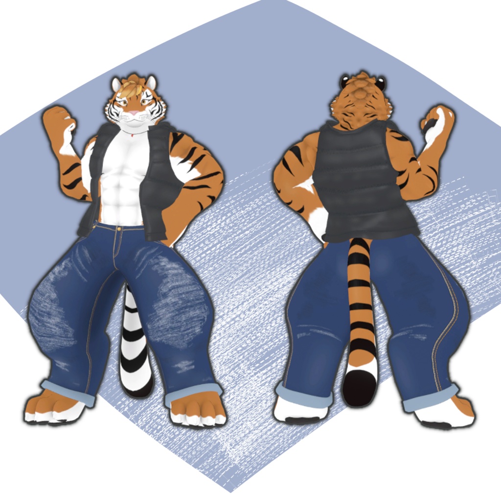 【オリジナル3Dモデル】ルタ(Luta)