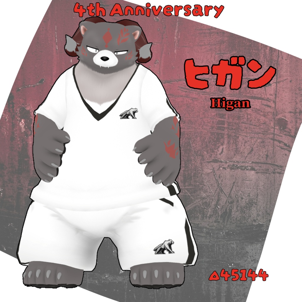 【オリジナル3Dモデル】ヒガン(Higan)  4th Anniversary