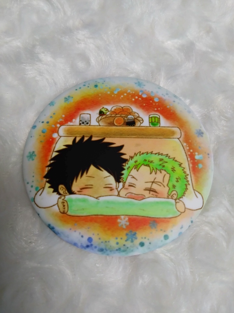こたつ缶バッジ