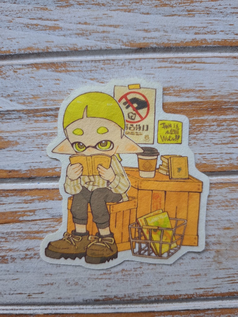 ステッカーC
