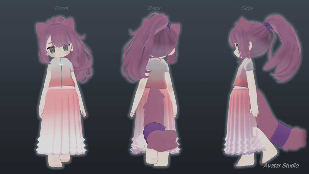 【MA対応済み】カジュアルロングスカート