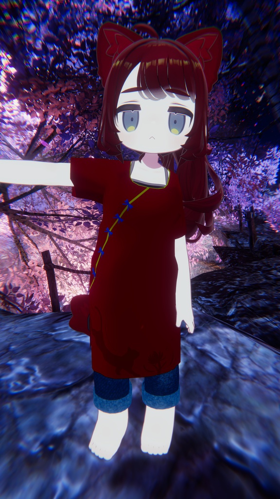 キプフェル用チーパオ風Tシャツ【MA対応済み】