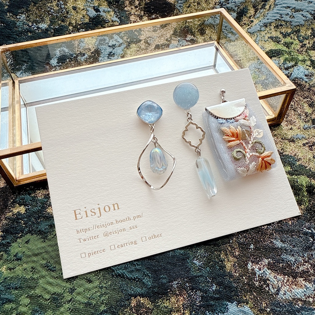 本部　アシンメトリー3点セットピアス・イヤリング