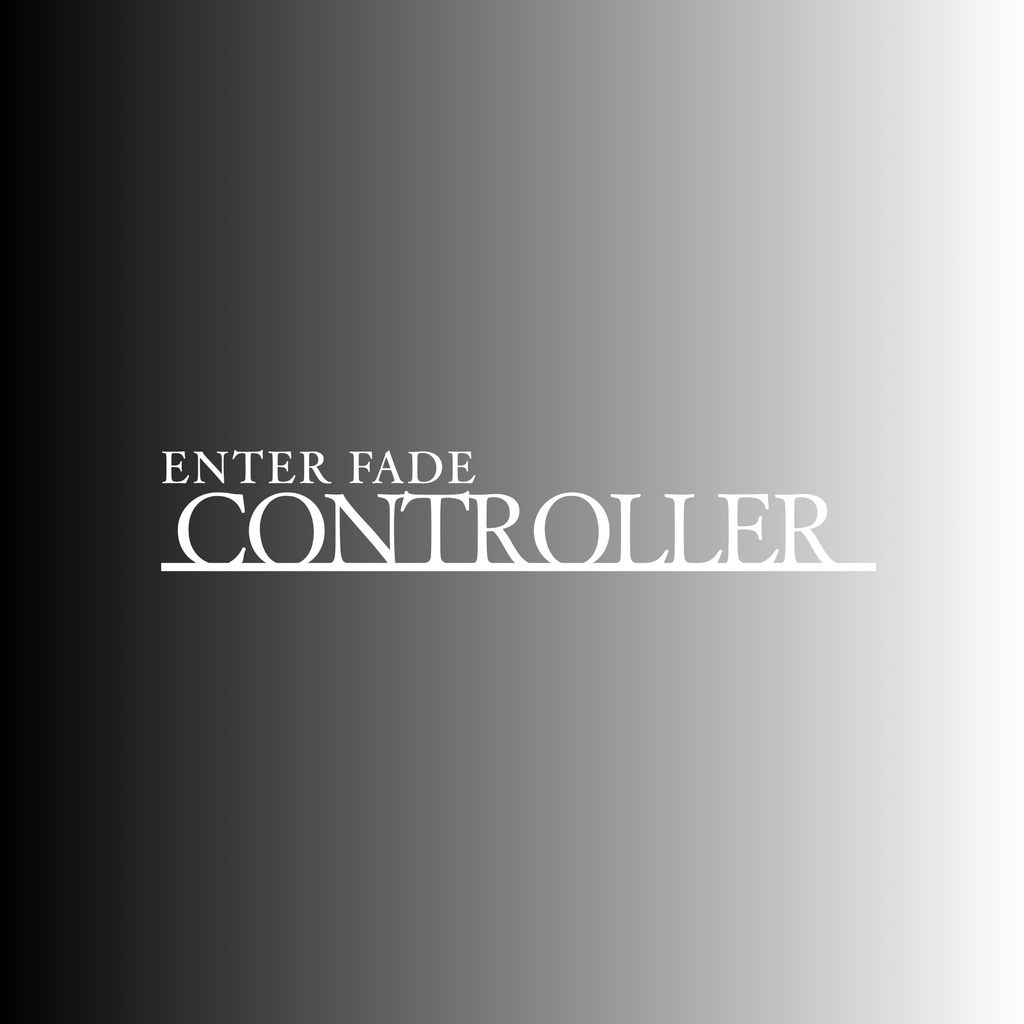 【VRchatワールドギミック】入室暗転ギミック EnterFadeController