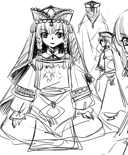 神子様の祀りにて