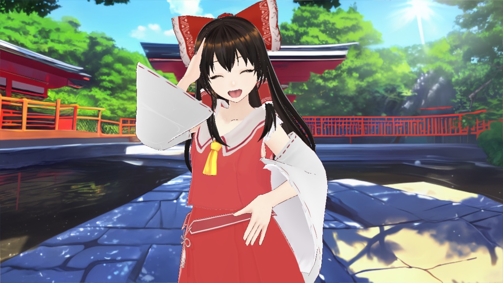 Moti式 博麗霊夢 (.vrm)