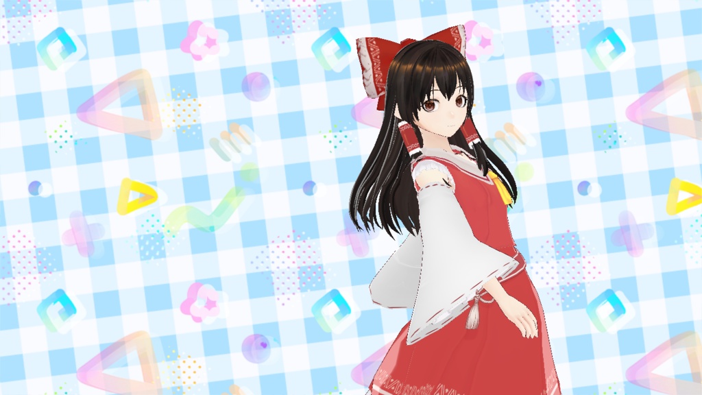 Moti式 博麗霊夢 (.vrm)