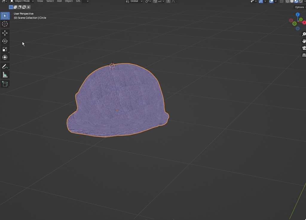 ツバ付きニット帽-knitted hat with brim