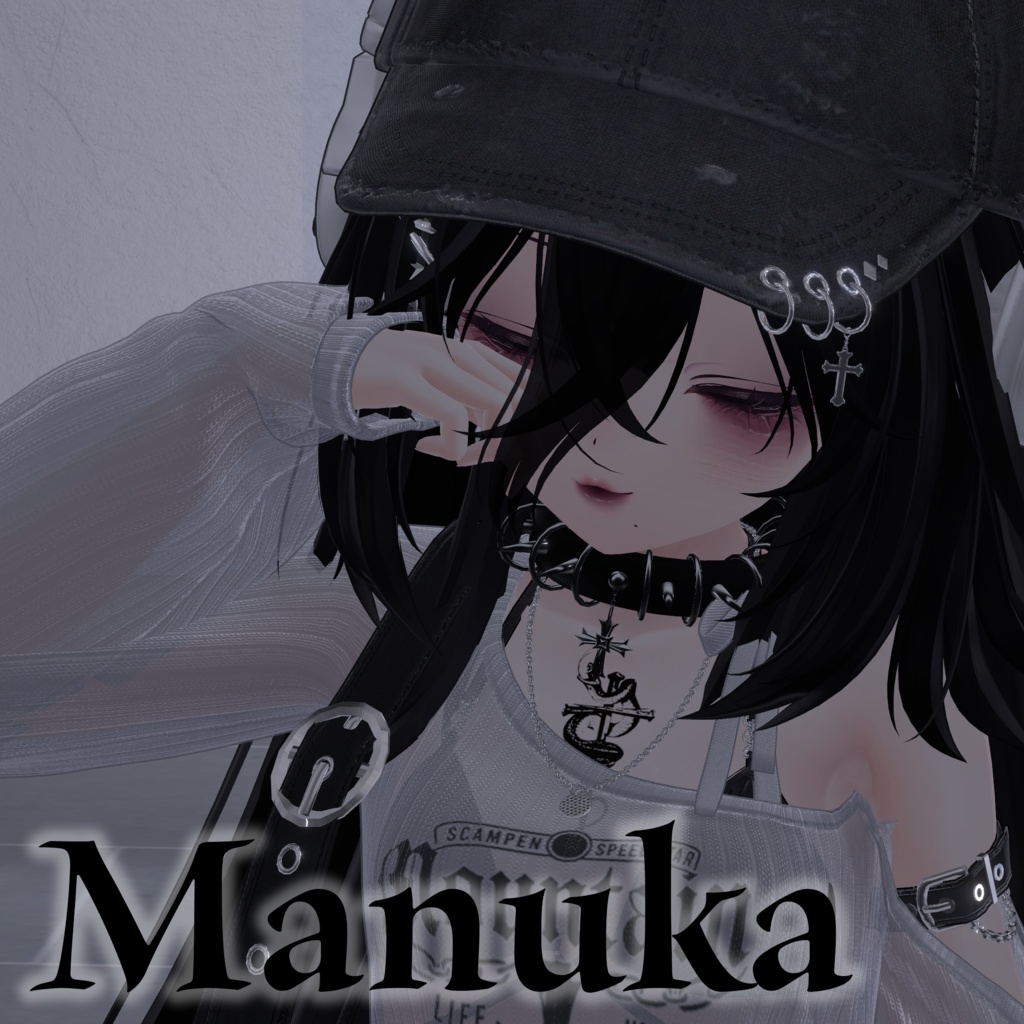 【10アバター対応】Nailed Serpent Tattoo