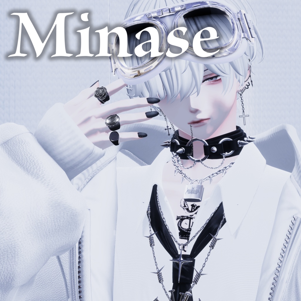 【10アバター対応】Nailed Serpent Tattoo