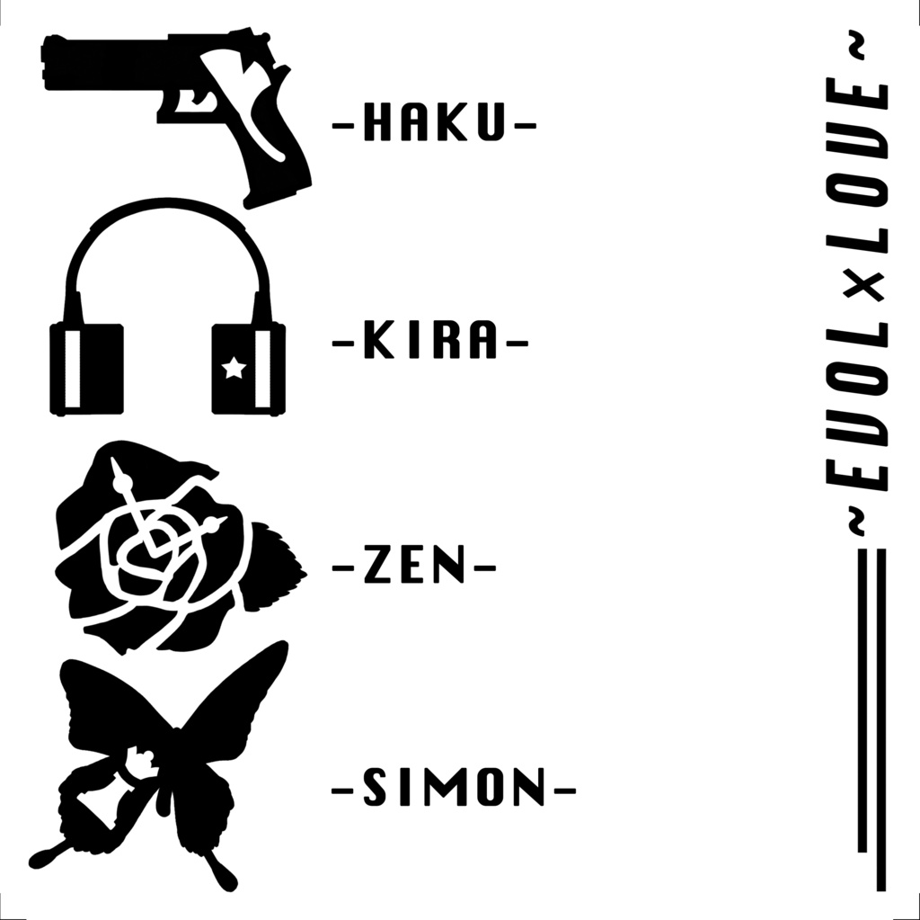 コットン生地 巾着 (恋とプロデューサー)