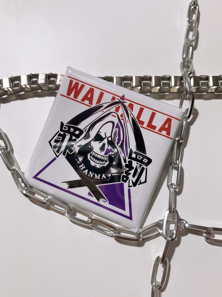 スクエア缶バッジ