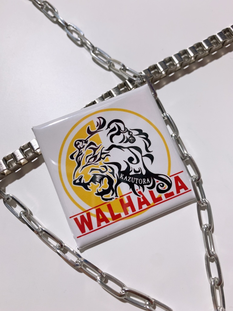 スクエア缶バッジ