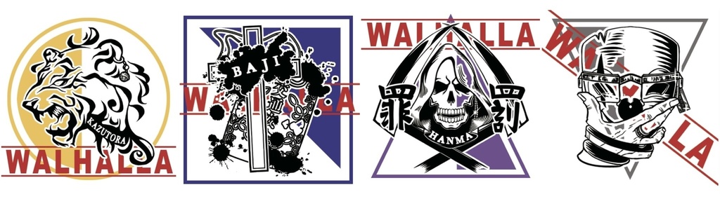 スクエア缶バッジ