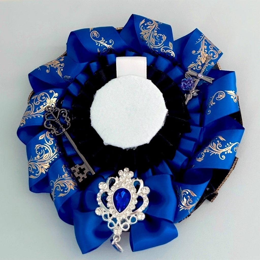 ゴシックロゼット(レッド/ピンク/グリーン/パープル/ブルー)