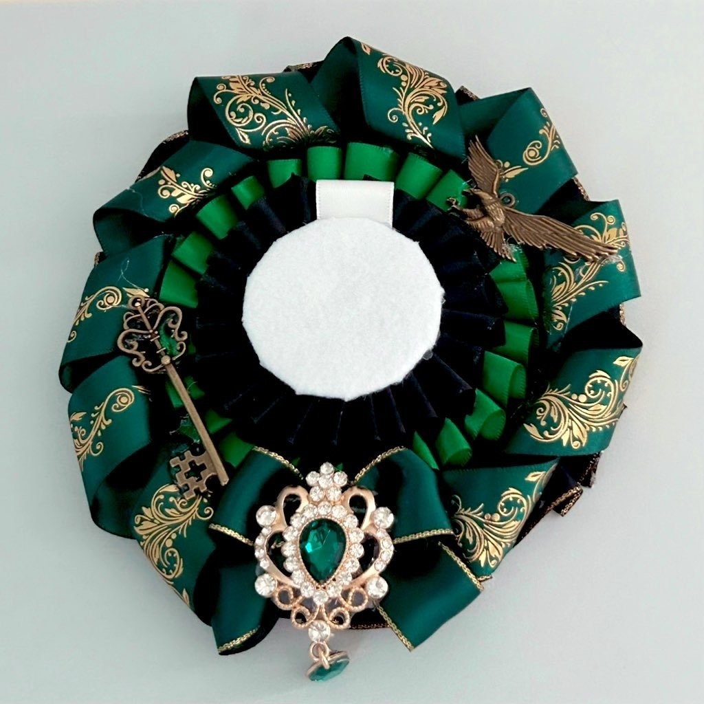 ゴシックロゼット(レッド/ピンク/グリーン/パープル/ブルー)