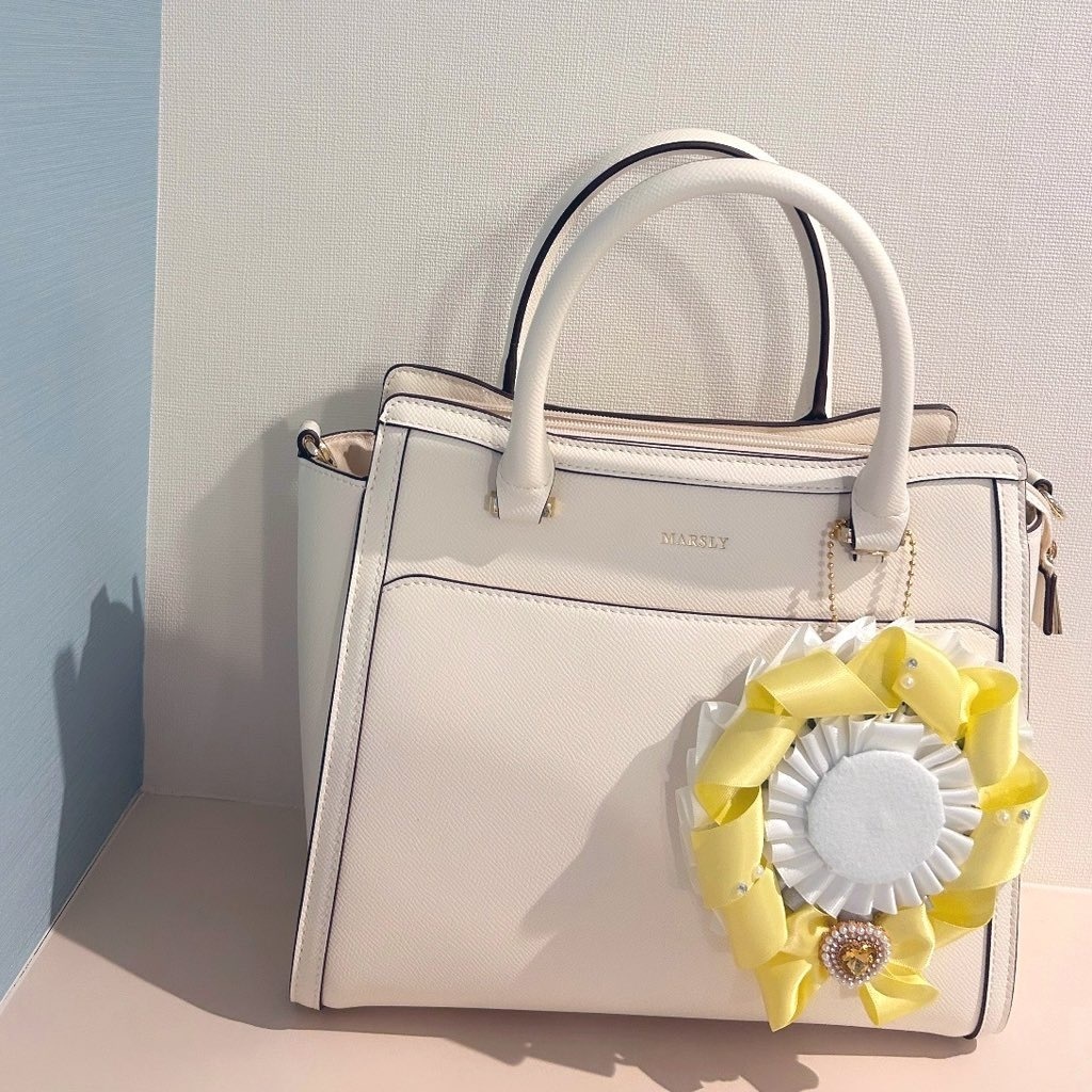 純白ケーキロゼット(グリーン/イエロー/ピンク/パープル/ブルー/ブラック)