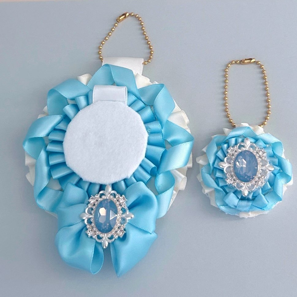 ロゼットとぬいロゼットショルダー