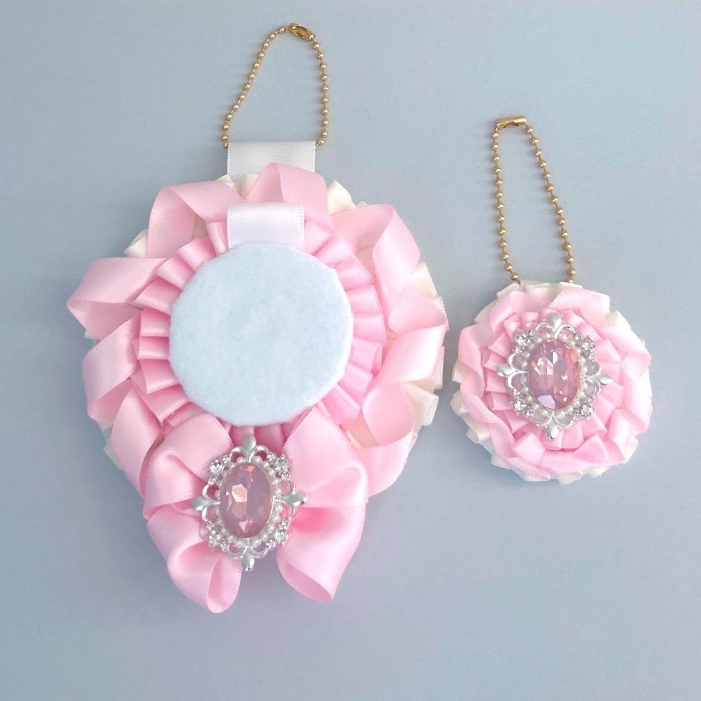 ロゼットとぬいロゼットショルダー