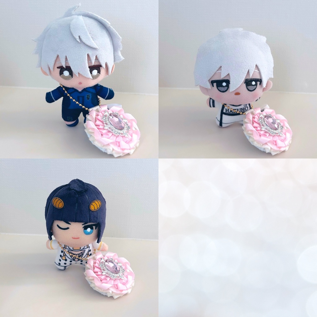 ロゼットとぬいロゼットショルダー