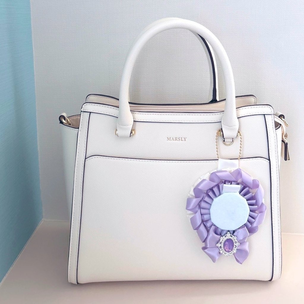 ロゼットとぬいロゼットショルダー