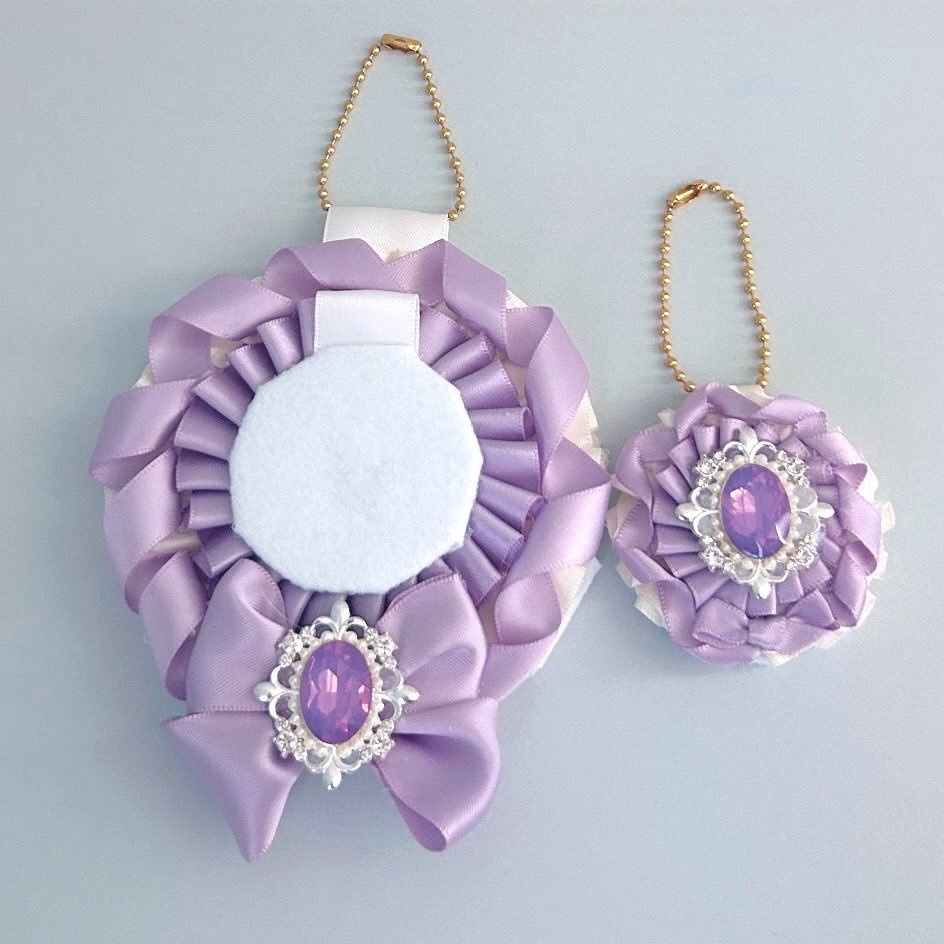 ロゼットとぬいロゼットショルダー