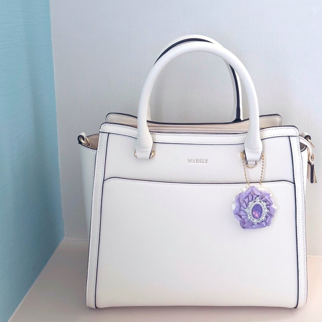 ロゼットとぬいロゼットショルダー