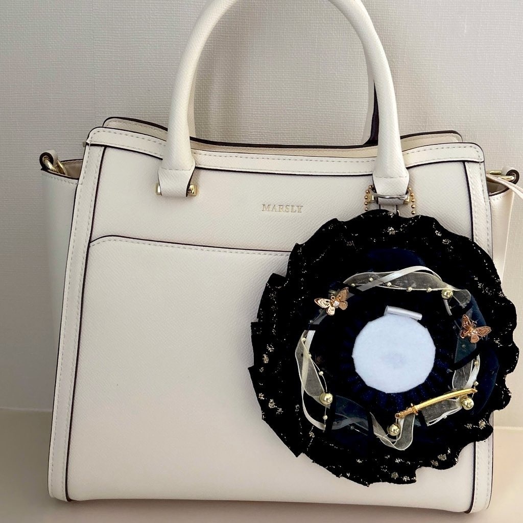 和風ロゼット(レッド/パープル/グリーン/ネイビー)