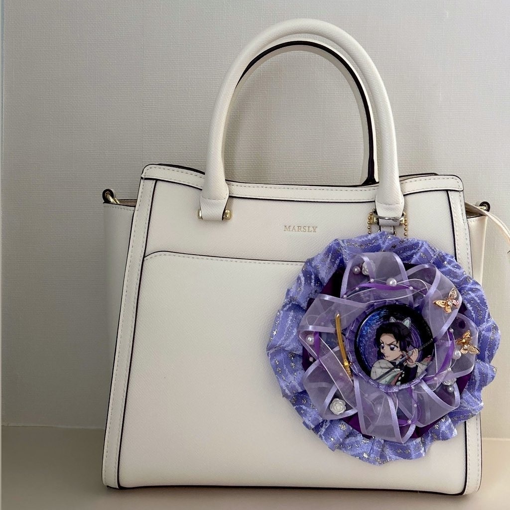 和風ロゼット(レッド/パープル/グリーン/ネイビー)