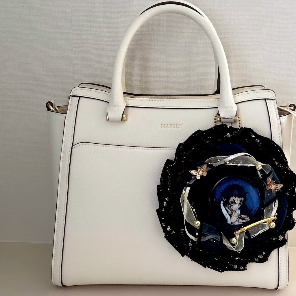 和風ロゼット(レッド/パープル/グリーン/ネイビー)