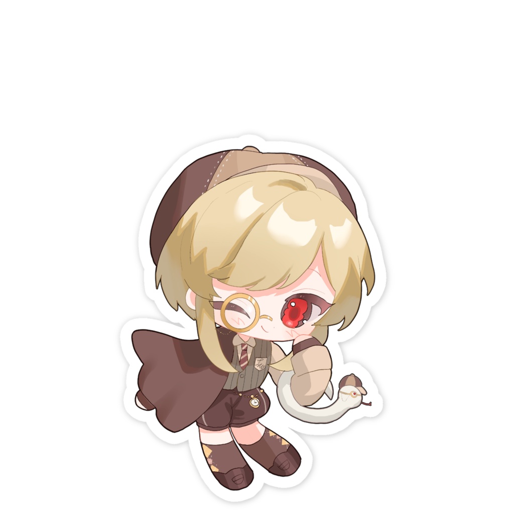 蛇之眼ミヤ スマホステッカー