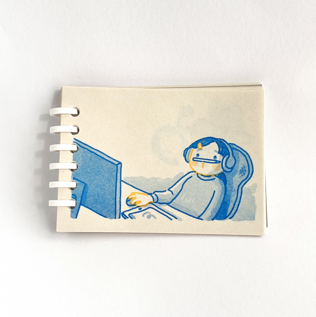 夜ふかしのミニノート